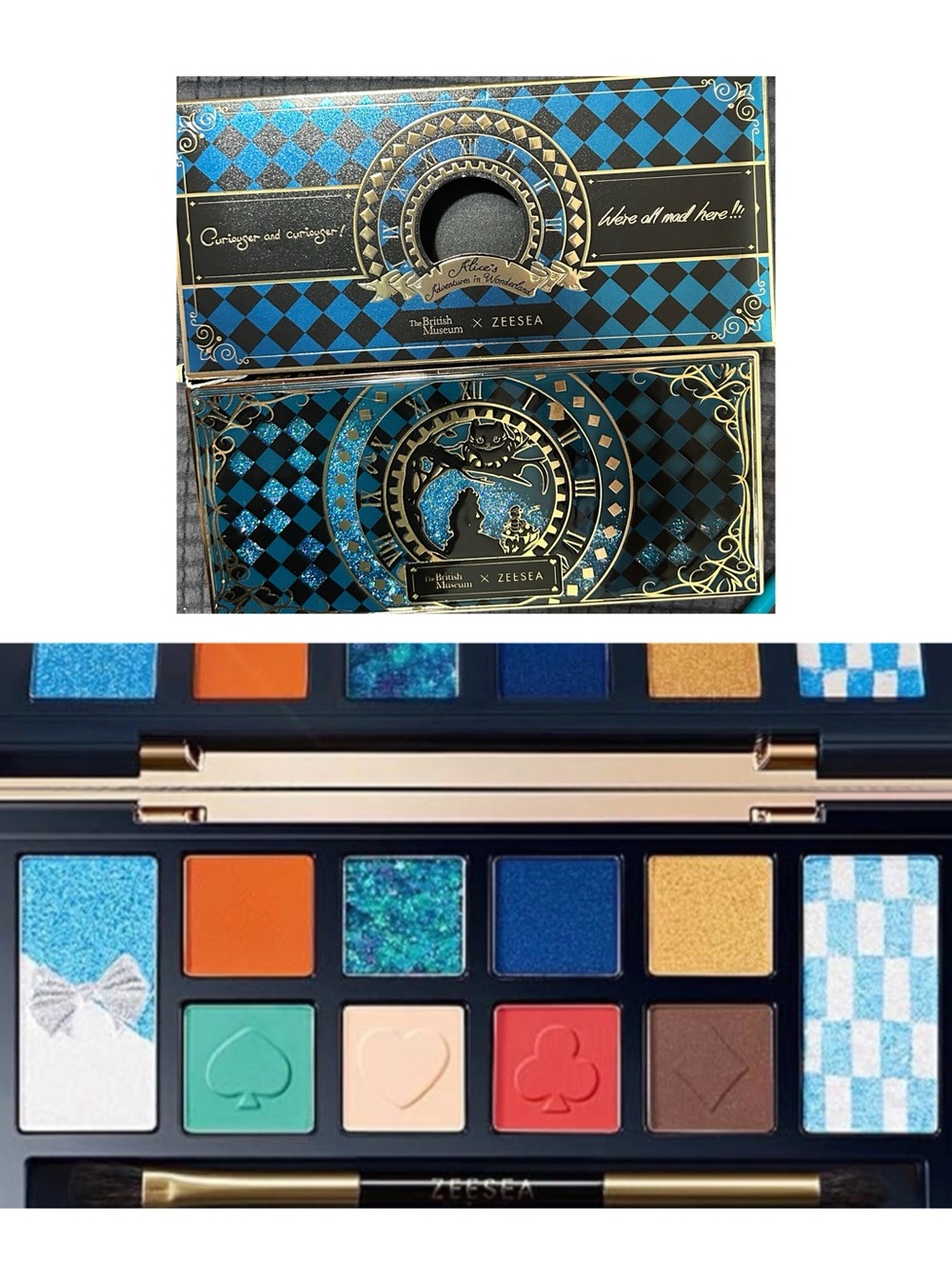 Eyeshadow Palette VERY RARE HTF ALICE IN WONDERLAND OVERSEAS